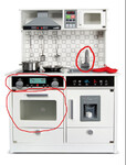Cuisine WHITE MODERN - pieces de rechange