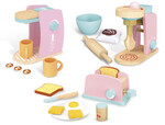 Ensemble AGD pour enfant (grille-pain, mixeur, machine à café) couleur Rose