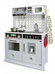 Cuisine électronique en bois WHITE GREY